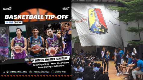 BASKETBALL TIP-OFF  BERSAMA ELFARA.FM DAN RJ-AMARTHA HANG TUAH