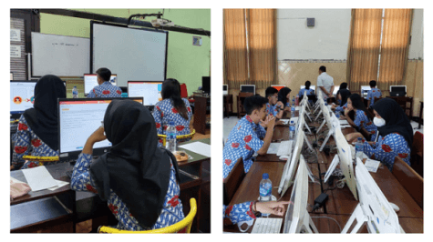 SMANTI IKUTI SIMULASI UTBK-SNBT 2023 (Persiapan Pejuang Bhawikarsu hadapi UTBK dan SNBT 2023)