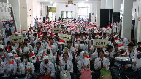 Hari Pertama MPLS SMANTI; Ikuti Pembukaan MPLS Tahun Ajaran 2023/2024 Serentak Se-Jawa Timur