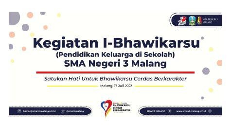 I-Bhawikarsu; Perkuat Silaturahmi dengan Orang Tua/Wali Siswa Angkatan 26
