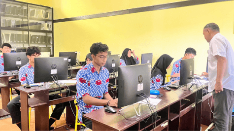 SMA Negeri 3 Malang Ikuti OSN-K 2024