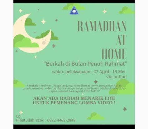 COVID-19 BUKAN HALANGAN   UNTUK SMA N 3 MALANG MENJALANKAN RAMADHAN AT HOME