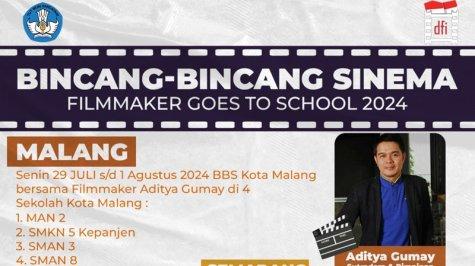 BINCANG-BINCANG SINEMA “Film Maker Goes to School” bersama Aditya Gumay