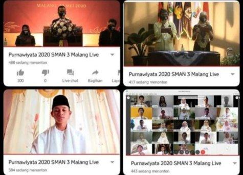 Purnawiyata Online 2020 Angkatan Abonoe Diwarnai Hujan Tangis dan Bangga