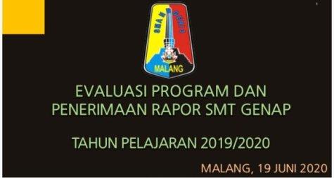 Rapor Online Semester Genap 2020 Tahun Ajaran 2020