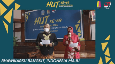 Peringatan Hari Ulang Tahun Ke-69 SMAN 3 Malang